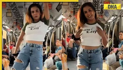 'People are losing...': Video of girl dancing to 'Aaj Ki Raat' in metro sparks online debate, watch