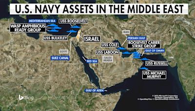 US assets deployed to Mideast will help Israel but will unlikely alter Iran's mind on retaliation, experts say