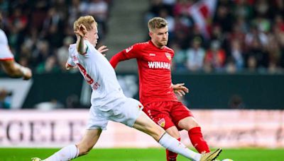 Stuttgart go second with 1-0 win at Augsburg