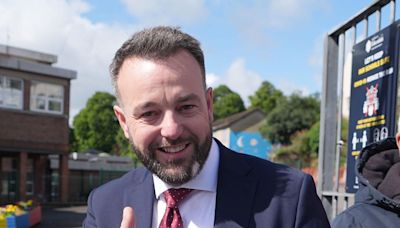 Colum Eastwood ‘delighted’ to see back’ of Tories as he holds Westminster seat