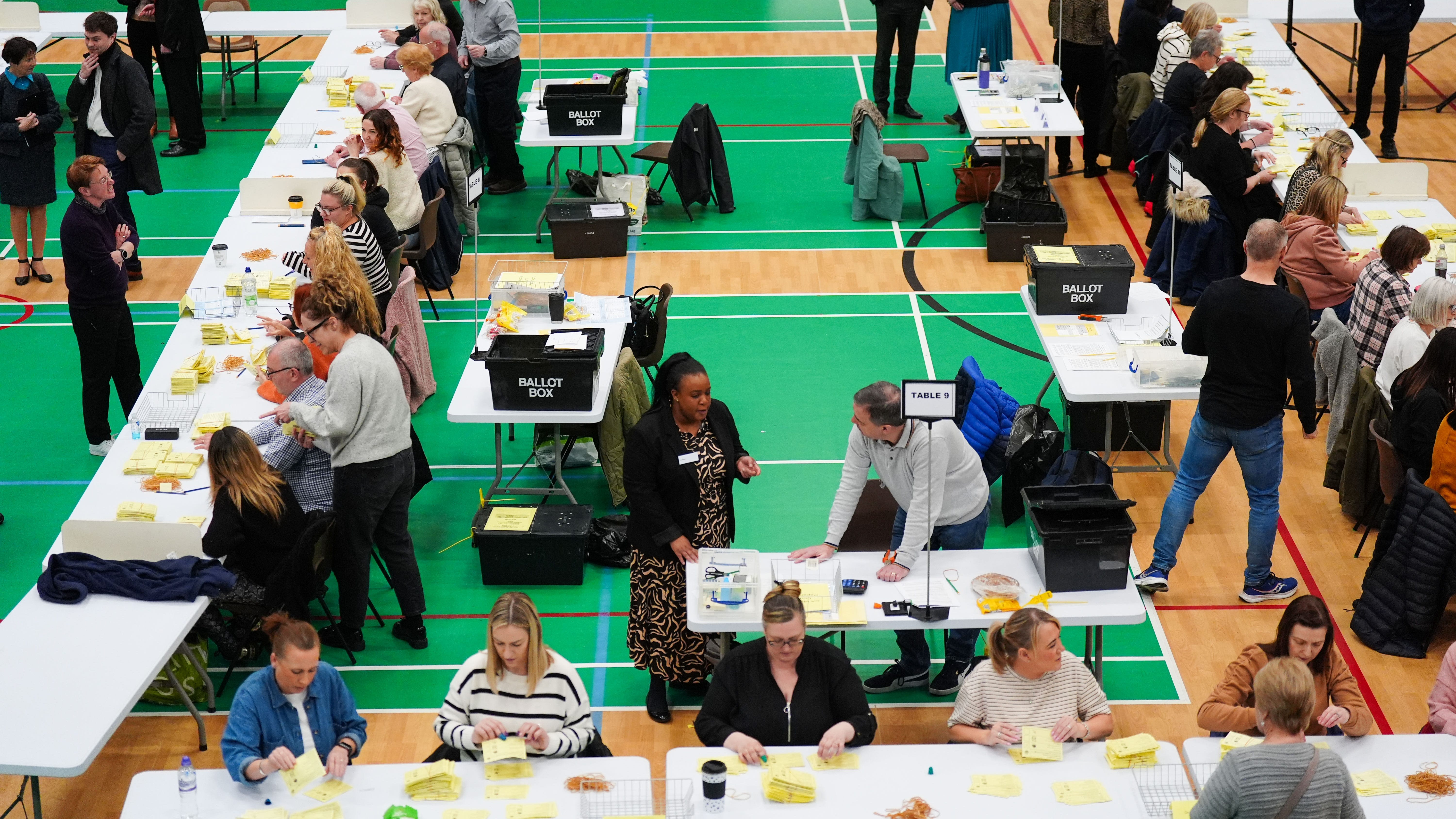 What do the election results mean for the main parties and a general election?