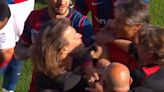 San Lorenzo vs. Newell’s: la pelea entre los bancos, las expulsiones de Insua y Toedtli por la lesión de Schor