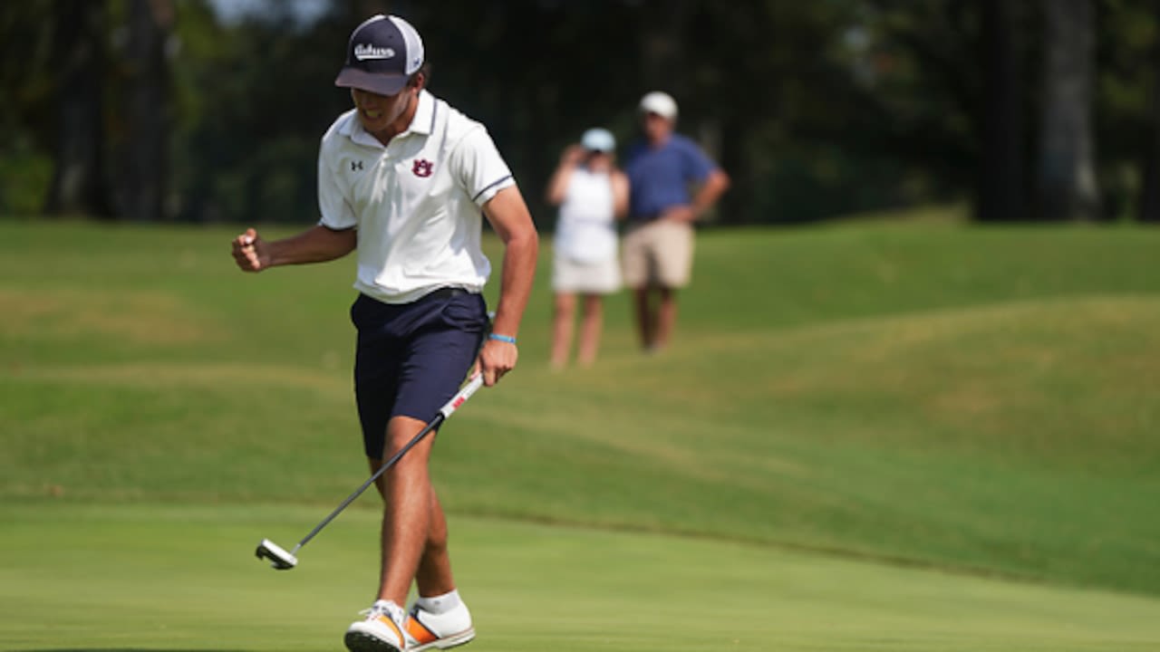 Auburn wins NCAA men’s golf championship, claiming program’s first title