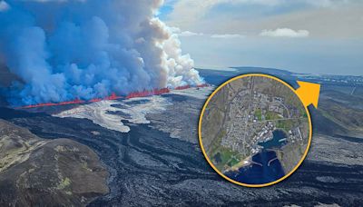 Graphics map the eruption of Iceland volcano in Grindavik for fifth time in six months