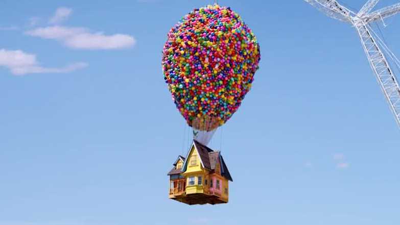 Airbnb’s allow you to drift off in the ‘Up’ house in New Mexico