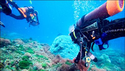 墾丁保育珊瑚淨海 清出30公斤垃圾