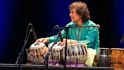 Tabla Virtuoso Zakir Hussain to Perform at Harris Center for the Arts