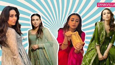 5 times Karisma Kapoor’s anarkali suits set new standards for ethnic elegance