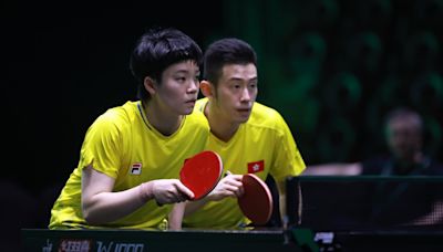 乒乓球｜黃鎮廷杜凱琹WTT沙特賽闖決賽 今晚挑戰中國組合爭冠軍