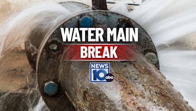 Water main break in Amsterdam results in road closures