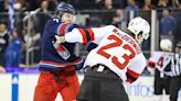 All 10 skaters brawl off opening faceoff at start of Devils-Rangers game