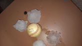 Southeast Kansas hit with baseball-size hail
