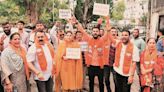 Police detain 18 BJP workers protesting outside Congress Bhavan