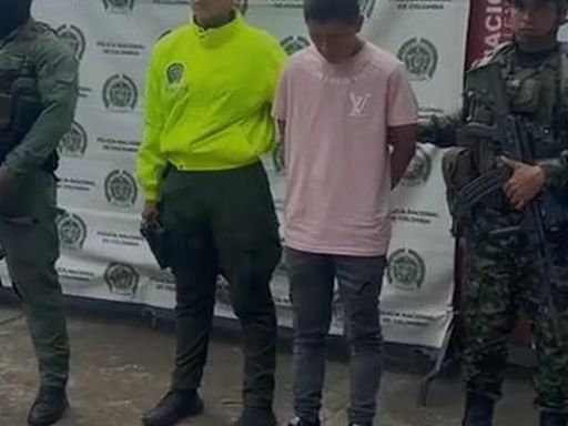 Cayó alias Piolo, presunto sicario de las disidencias de las Farc: habría asesinado a un militar y un policía en el Cauca