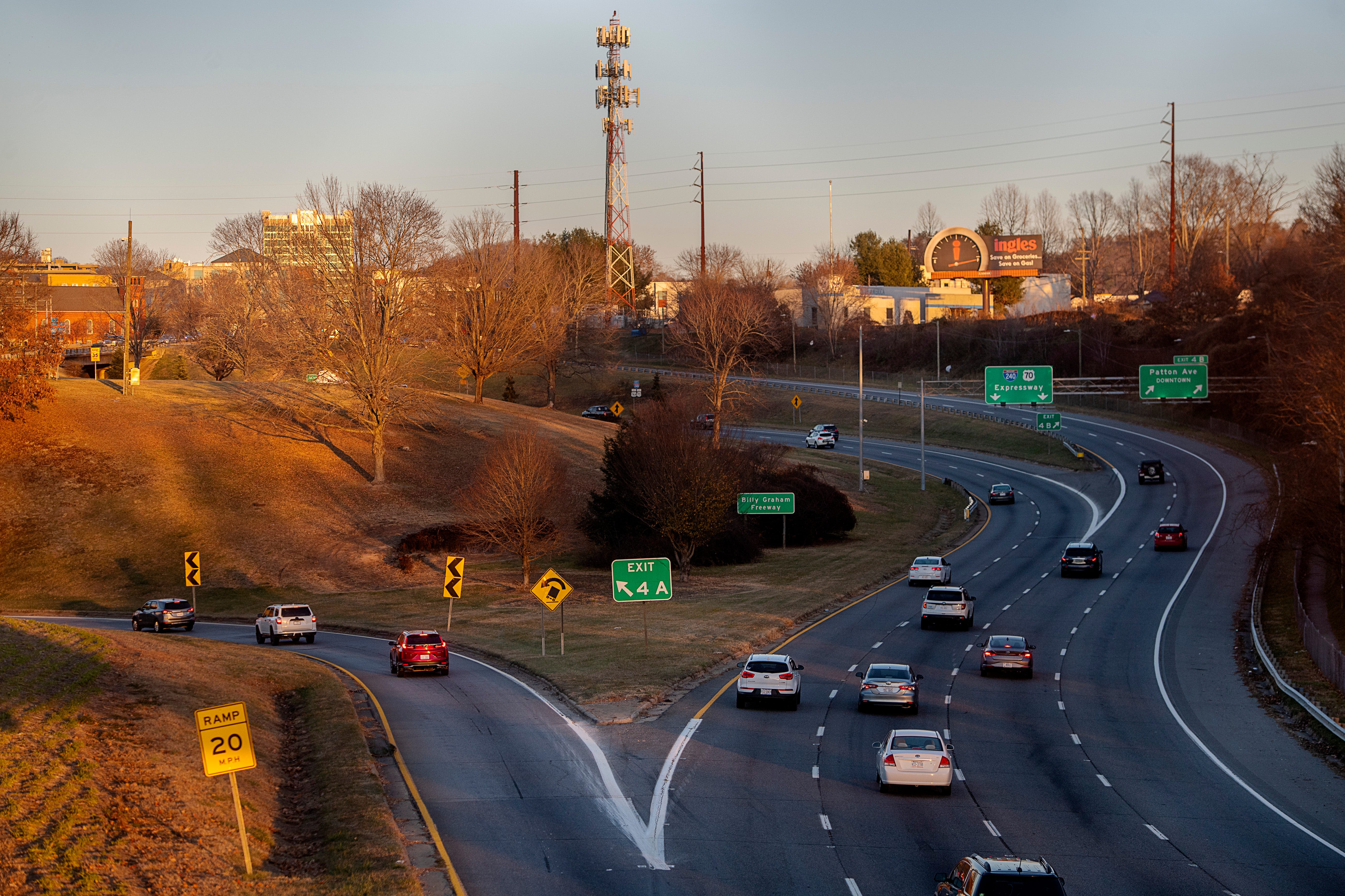 Ahead of I-26 Connector designs, Asheville hears Patton concepts: Road diet, roundabouts
