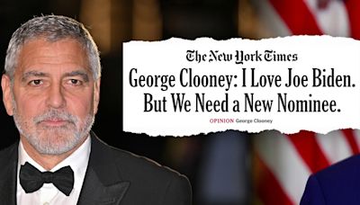 George Clooney: 'I Love Joe Biden. But We Need a New Nominee'