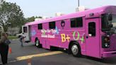 Rock River Valley Blood Center introduces new purple bloodmobile