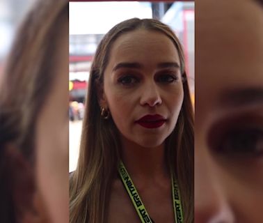 Emilia Clarke y su visita al box de McLaren: "El final de 'Juego de Tronos' que todos queríamos..." - MarcaTV