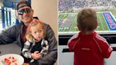 Brittany and Patrick Mahomes Bring Their Two Kids to Watch 'Football with Dad' on Weekend Off