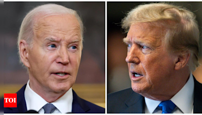 Joe Biden refers to Trump as 'that f**king a**hole' behind the doors, reveals book - Times of India