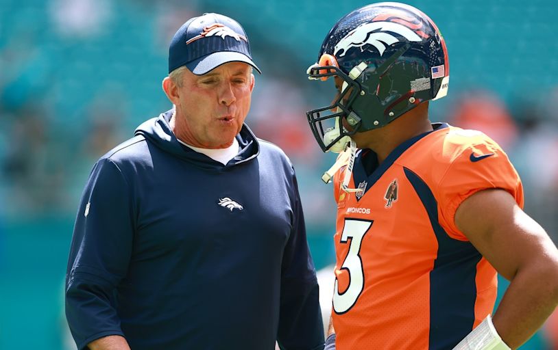 Sean Payton Throws Shade at New Steelers QB Russell Wilson With 1 Word