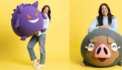 Pokemon Has Teamed With Yogibo To Create Gengar And Lechonk Beanbags