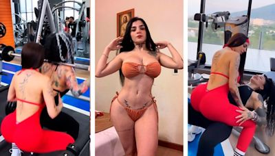 Karely Ruiz hace arder Instagram con una sensual rutina de gimnasio