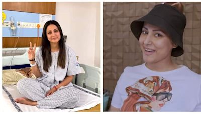 From Stage 3 Cancer Diagnosis To Shaving Her Head: A Look At Hina Khan's Breast Cancer Journey