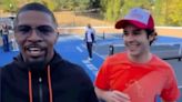 Jamie Foxx Plays Pickleball with YouTube Influencer David Dobrik: 'We the New Duo'