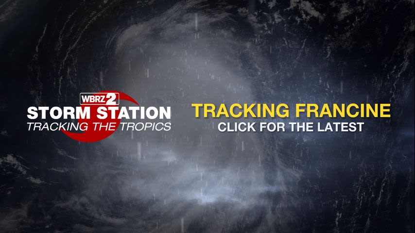 UPDATE: Francine now expected to become a hurricane on Monday night