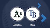 Athletics vs. Rays Prediction & Game Info - May 28