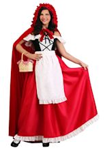 Plus Size Deluxe Red Riding Hood Costume