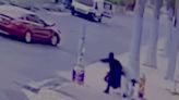 Video muestra violento choque cuando una mujer seguía a un presunto ladrón en Wynwood