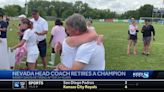 Going out a champion: Nevada soccer coach retires after winning championship