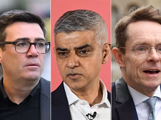 From Sadiq Khan to Andy Street: All the metro mayors fighting for their posts on May 2