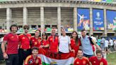 Capellán: "Lo más bonito fue ver tantas banderas de La Rioja y tanta gente apoyando a la selección española"