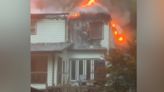 Neighbors witness moment when lightning possibly started massive house fire in Roswell