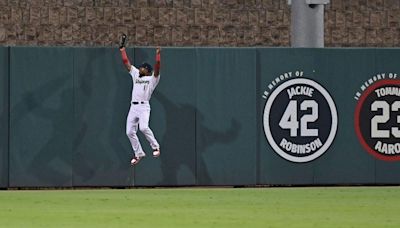 Martinez, Anderson Combine for 10 RBIs in Stripers Rout