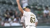 Hogan Harris and 3 Athletics relievers combine to blank Astros 4-0