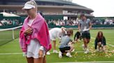 Wimbledon day three: Protesters cause delays as Katie Boulter moves on