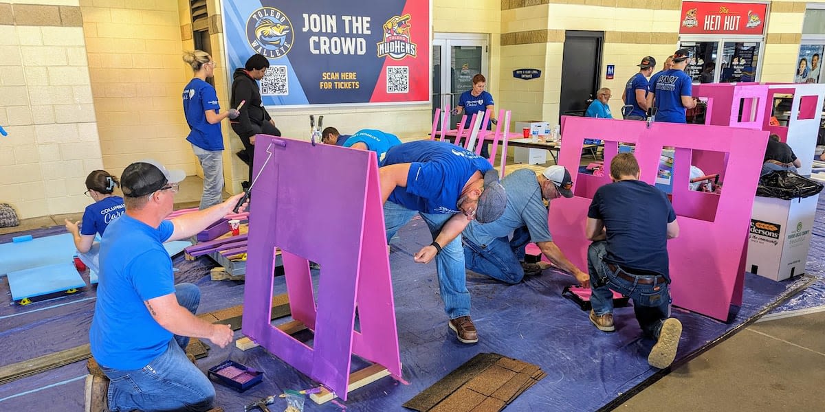 MVHFH holds Playhouse Project Blitz Build at Fifth Third Field