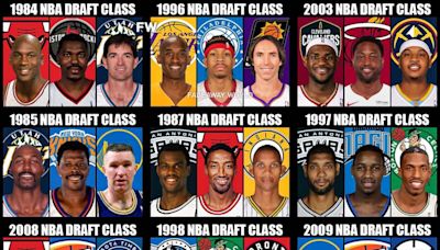 Ranking The Greatest Draft Class' Big 3 Of All Time