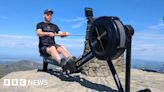 'We did the Three Peaks Challenge carrying a rowing machine'