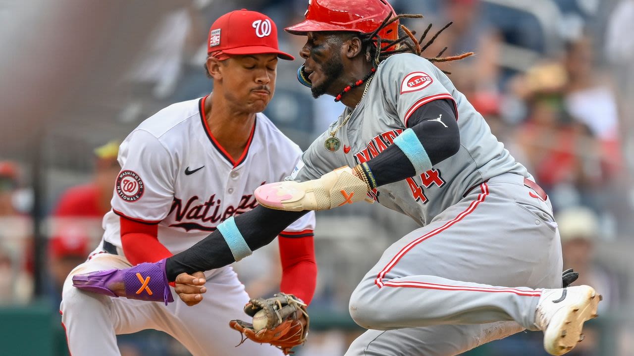 Dreams of contention for Elly De La Cruz and the Reds take a hit with a sweep at Washington