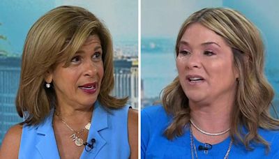 Jenna Bush Hager tearfully admits she had a "crazy" first reaction to learning Hoda Kotb's leaving 'Today': "Is there snot everywhere?"