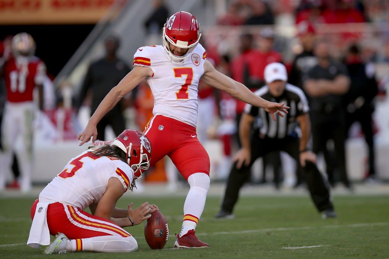 Chiefs sign K Harrison Butker to contract extension; make him highest paid kicker