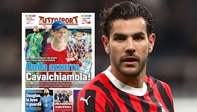 Tuttosport: Ball passes to Milan as Theo Hernandez makes priority for future clear