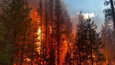 Wildfires rage across three states as evacuations, searches continue