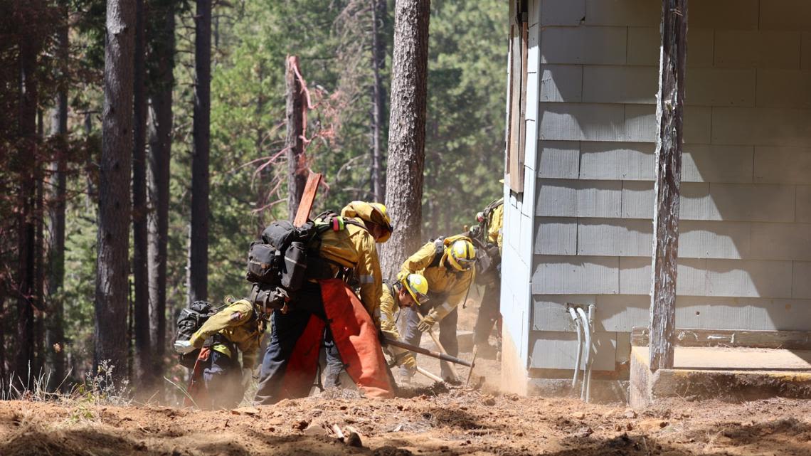 Park Fire: Firefighters work to contain wildfire in Butte and Tehama counties ahead of critical weather