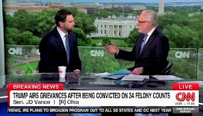 CNN’s Wolf Blitzer Corners JD Vance on Trump Verdict: What About Law & Order?